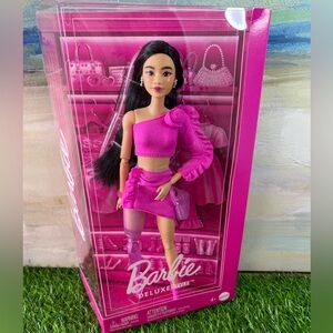 Barbie Deluxe Doll in Vibrant Pink Ensemble